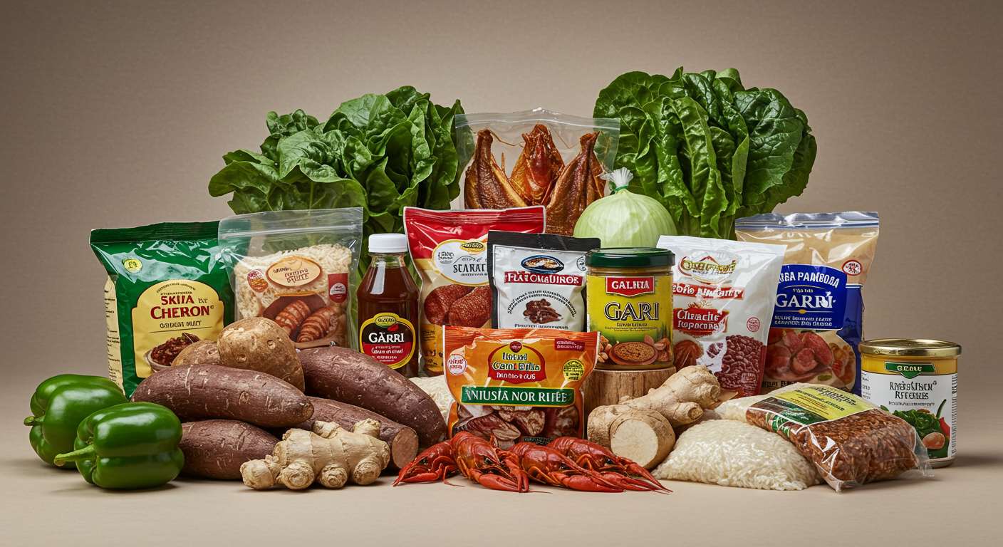 Assortment of Groceries and Pantry Staples